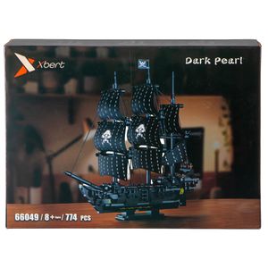 Xbert Dark Pearl Pirate Ship (774 Pieces) 24.9cm Long